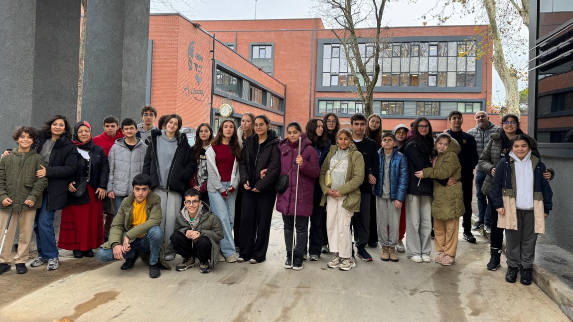 Kadıköy Anadolu Lisesi ve Türkan Sabancı Görme Engelliler Okulu Olarak Üst Eğitim Kurumu Ziyareti Yaptık